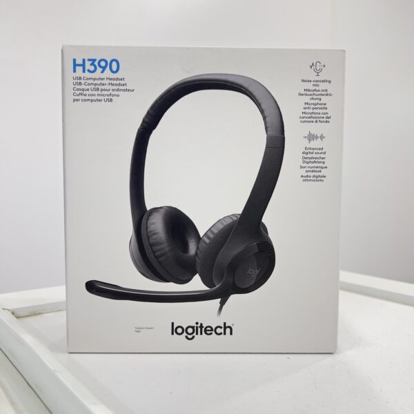 LOGITECH H390 USB  HEADSET WITH NOISE-CANCELLING MIC