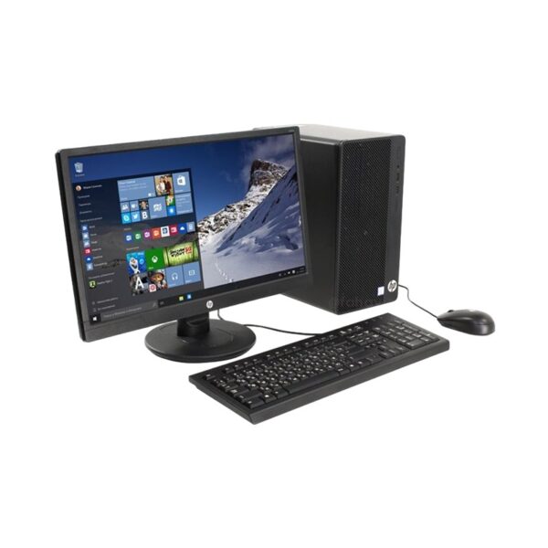 HP 290 G4 PCI Microtower PC  INTEL CORE I5 10TH GEN 3.1GHZ 4GB RAM 1TB HDD + 20'' INCHES DISPLAY