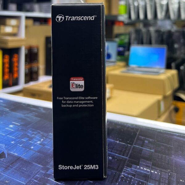 TRANSCEND 2TB USB 3.1 External HDD – Iron Grey