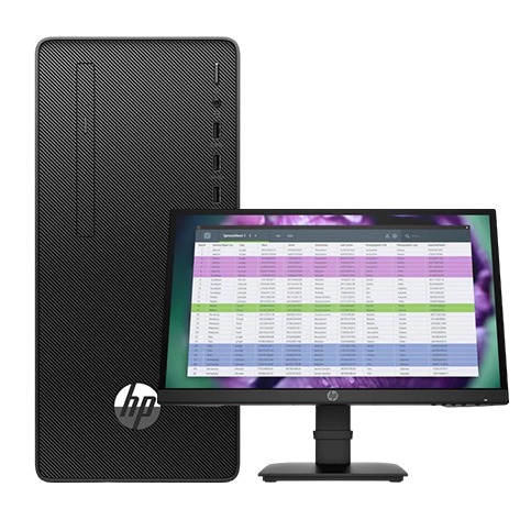 HP 290 G4 MICROTOWER INTEL CORE I3-10100|4GB|1TB|DOS|HP P22 G4 21.5" (5L4R5ES)