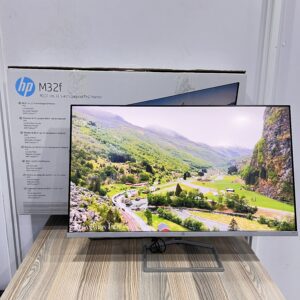 HP M32F 32 INCH FRAMELESS MONITOR 1920×1080 FHD DISPLAY WITH VGA AND 2 HDMI PORTS