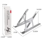 Foldable Laptop Stand-Aluminium