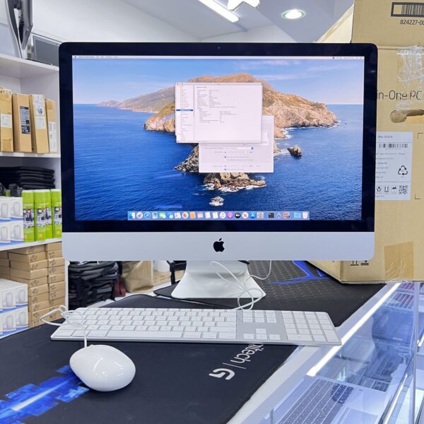 APPLE IMAC RETINA 5K (27-INCH, 2017) | INTEL CORE I7 4.2GHZ | 16GB DDR4 RAM | 1TB STORAGE | AMD RADEON PRO 580 8GB | 27” 5K DISPLAY | macOS CATALINA | THUNDERBOLT 3 | USB 3.0 | METAL GPU SUPPORT