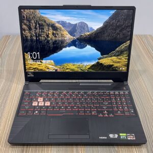 ASUS TUF GAMING  FA506  | AMD RYZEN 7 4800H | 16 GB RAM DDR4 | 512GB NVMe SSD | 3050 RTX 4GB NVIDIA GEFORCE GRAPHICS | 15.6 FULL HD DISPLAY |  WINDOWS 11 PRO