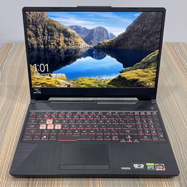 ASUS TUF GAMING  FA506  | AMD RYZEN 7 4800H | 16 GB RAM DDR4 | 512GB NVMe SSD | 3050 RTX 4GB NVIDIA GEFORCE GRAPHICS | 15.6 FULL HD DISPLAY |  WINDOWS 11 PRO