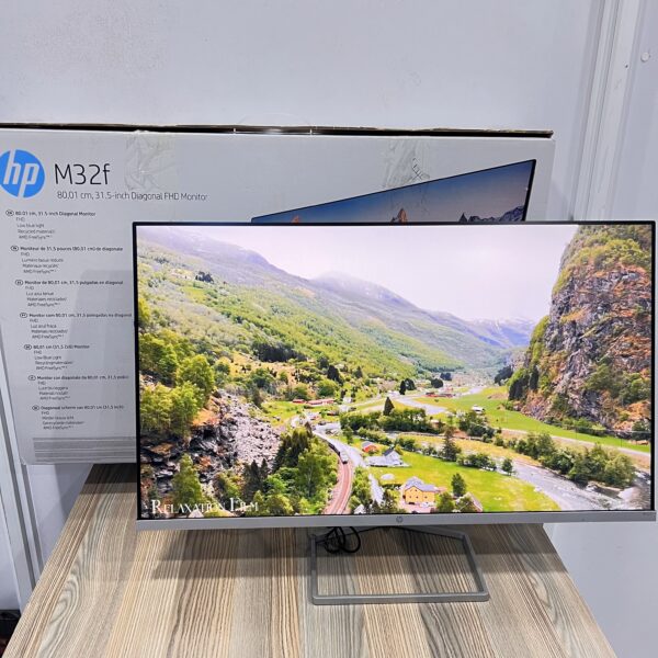HP M32F FRAMELESS MONITOR 32 INCH 1920x1080 FHD DISPLAY  WITH VGA AND 2 HDMI PORTS