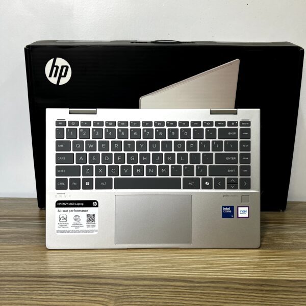 HP ENVY x360 2-IN-1 (14-ES1013DX) | INTEL CORE 5 120U | 8GB RAM | 512GB SSD | 14” FHD TOUCHSCREEN | 5MP CAMERA | FINGERPRINT READER | WINDOWS 11 PRO