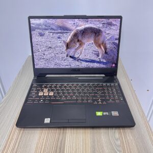 ASUS TUF Gaming A15 – AMD Ryzen 7 4800H | 16GB RAM | 512GB SSD | NVIDIA GeForce RTX 2060 6GB | Windows 11 Pro + Office 2021 | RGB Keyboard