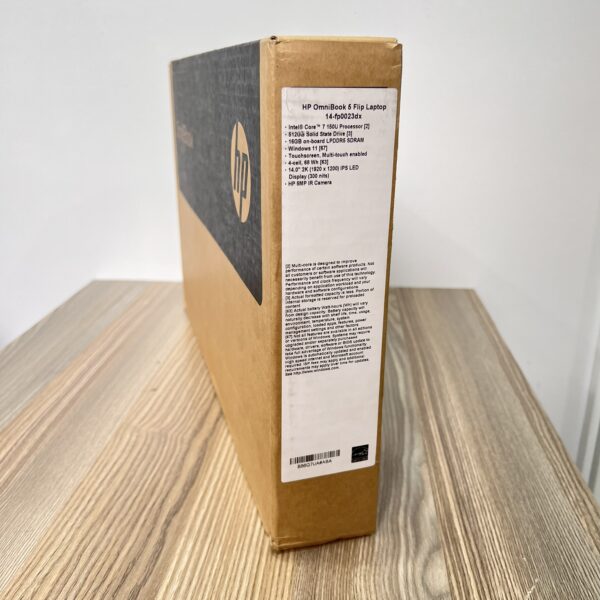 HP OMNIBOOK 5 FLIP 14-FP0023DX | INTEL CORE 7 150U | 16GB LPDDR5 RAM | 512GB SSD | 14” 2K IPS TOUCHSCREEN | WINDOWS 11 PRO