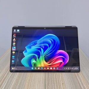 HP OMNIBOOK ULTRA FLIP 14-FH0013NIA – INTEL CORE ULTRA 7 | 16GB LPDDR5X RAM | 1TB SSD | 14” 3K OLED MULTITOUCH DISPLAY (48–120HZ) | 9MP IR AI CAMERA | WINDOWS 11 PRO | SLIM BLUE 2-IN-1 CONVERTIBLE