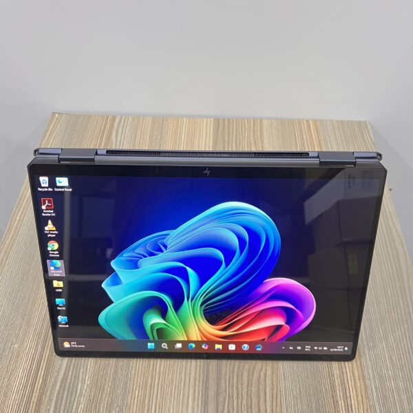 HP OMNIBOOK ULTRA FLIP 14-FH0013NIA – INTEL CORE ULTRA 7 | 16GB LPDDR5X RAM | 1TB SSD | 14” 3K OLED MULTITOUCH DISPLAY (48–120HZ) | 9MP IR AI CAMERA | WINDOWS 11 PRO | SLIM BLUE 2-IN-1 CONVERTIBLE