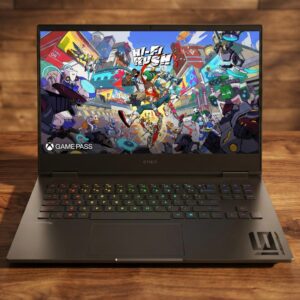 HP OMEN 16 GAMING LAPTOP (16-AM0290TX) – INTEL CORE ULTRA 7 255H | NVIDIA GEFORCE RTX 5060 8GB | 16GB DDR5 RAM |1TB NVME SSD | 16" WUXGA 144HZ DISPLAY & 4-ZONE RGB
