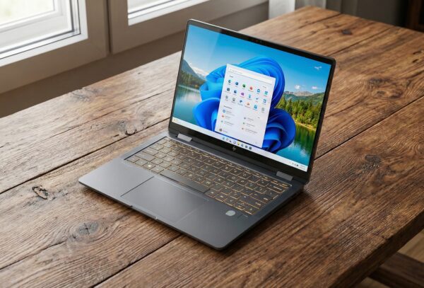 HP OMNIBOOK ULTRA FLIP 14-FH0033DX | ULTRA 9 288V | 32GB RAM | 2TB SSD | 14” 3K OLED TOUCHSCREEN | 360° CONVERTIBLE LAPTOP | WINDOWS 11 HOME | BACKLIT KEYBOARD | FINGERPRINT SENSOR | 5MP IR AI CAMERA | ECLIPSE GREY