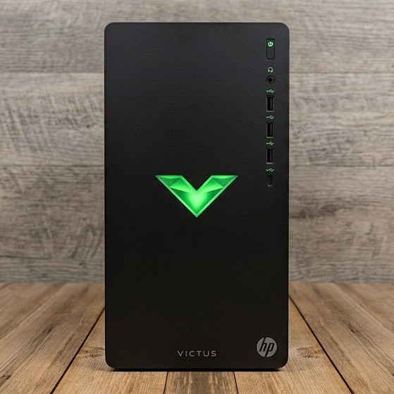 HP Victus 15L TG02 Gaming Desktop - AMD Ryzen 5, 16GB RAM, 512GB SSD + 1TB HDD, NVIDIA RTX 3050 6GB, Windows 11