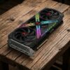 PNY GeForce RTX 5070 ARGB EPIC-X RGB Overclocked Triple Fan 12GB GDDR7 Graphics Card image 3