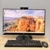 HP AIO 27-cr0036nh 27-Inch All-in-One Desktop, Intel Core i7 13th Gen, 16GB RAM, 512GB NVMe SSD, Full HD Display, Intel Iris Xe Graphics, Pop-Up Camera image 1