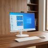 HP AIO 22-DG0012NH 21.5-INCH ALL-IN-ONE DESKTOP, INTEL CORE i3-N300, 8GB DDR5 RAM, 512GB SSD, FULL HD DISPLAY, CASHMERE WHITE image 2