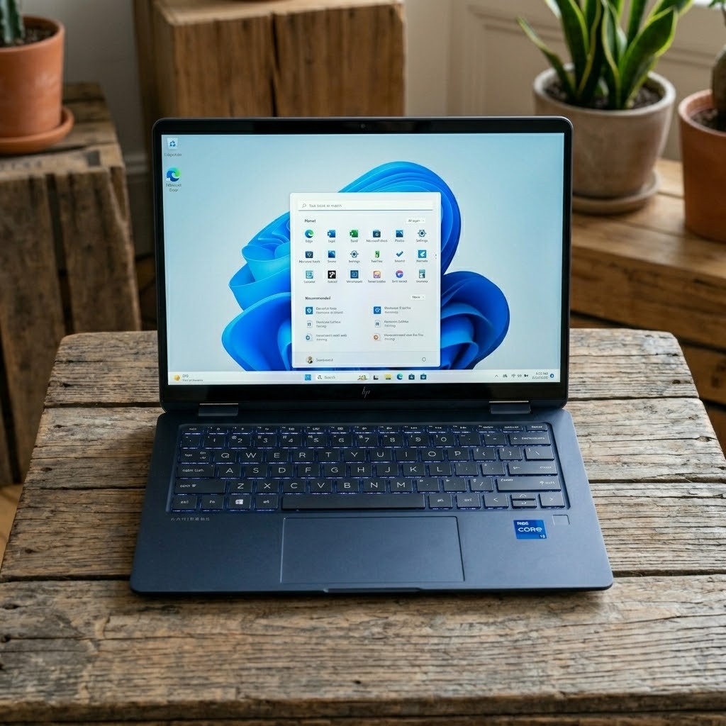 HP OMNIBOOK X FLIP 14-FM0013DX | 2 IN 1 AI LAPTOP | INTEL CORE ULTRA 5 226V | 16GB RAM | 512GB SSD | 14 INCH WUXGA TOUCHSCREEN | WINDOWS 11 HOME | ATMOSPHERIC BLUE | KENYA