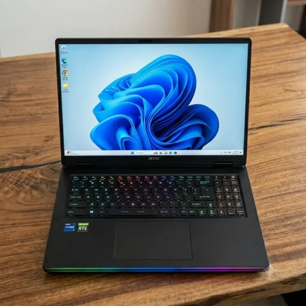 MSI RAIDER 18 HX AI A2XWHG GAMING LAPTOP | 18-INCH QHD+ IPS 240HZ DISPLAY | INTEL CORE ULTRA 9 285HX | 32GB DDR5 RAM | 1TB SSD | NVIDIA GEFORCE RTX 5070 TI 12GB | WINDOWS 11 | BLACK