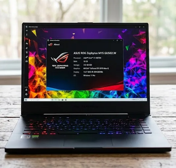 ASUS ROG Strix G531GW 15.6 Inch Full HD Gaming Laptop Intel Core i7-9750H 16GB RAM 512GB SSD RTX 2070 8GB