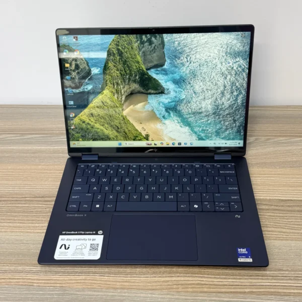 HP OmniBook X Flip 14-fm0013dx 14 Inch 2-in-1 Touchscreen Laptop Intel Core Ultra 5 226V 16GB RAM 512GB SSD