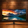 JS Nova Curve 34C Veon Series YC-340M 34 Inch Ultra Wide Curved Gaming Monitor 180Hz 1ms image 2