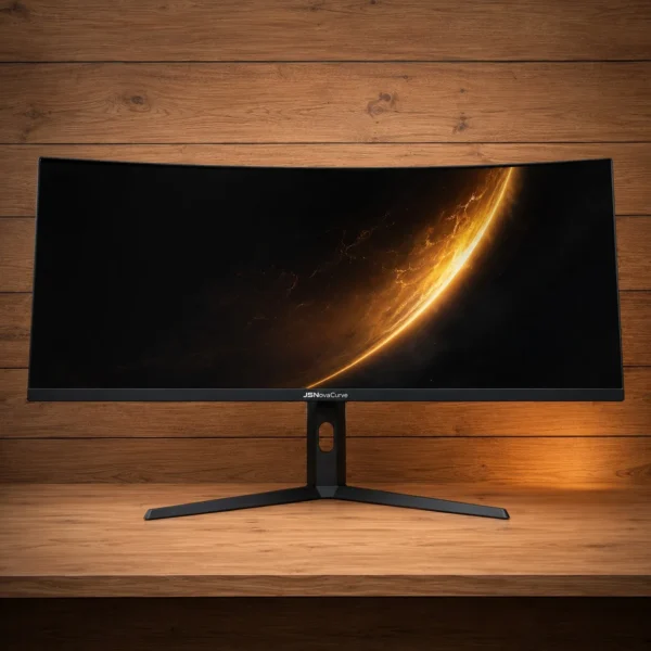 JS Nova Curve 34C Auren Series 34 Inch Ultra Wide Curved Gaming Monitor with USB C 180Hz