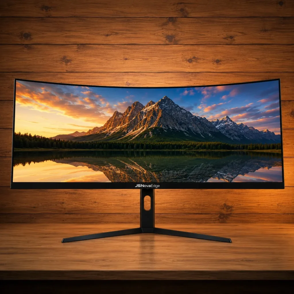 JS Nova Edge 40 Veon Series 40 Inch 5K Ultra Wide Curved Monitor 120Hz