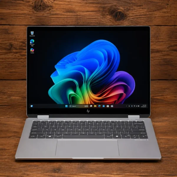 HP OmniBook X Flip 14-kb0023dx 14 Inch 2-in-1 Touch Laptop Intel Core Ultra 7 355 16GB RAM 1TB SSD 2K OLED Windows 11 Meteor Silver