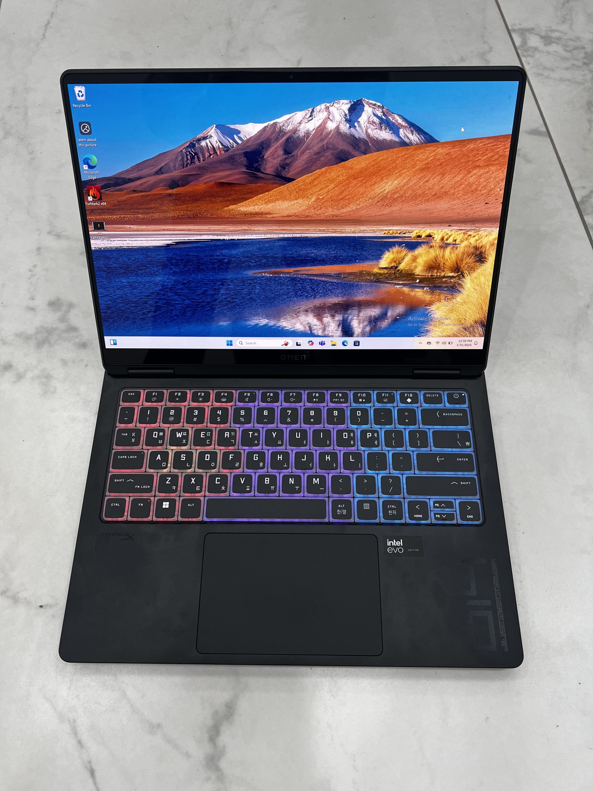 HP OMEN Transcend 14 | Gaming Laptop | 14-inch 3K OLED | Intel Core Ultra 9 185H | 32GB LPDDR5x | 1TB SSD | NVIDIA GeForce RTX 4060 8GB