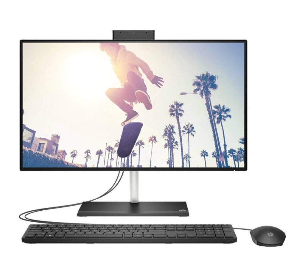 HP 24 ALL-IN-ONE PC| INTEL CORE i5 1235U| 8GB RAM|256GB SSD|24 INCH FHD|12TH GENERATION | All-in-One PC | 24-inch Display | Intel Core i5 1235U | 8GB RAM | 256GB | Intel Iris Graphics