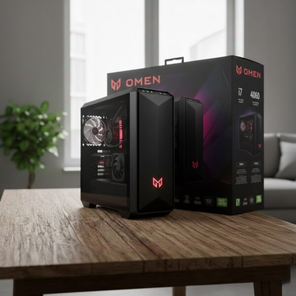 HP OMEN 16L TG03 GAMING DESKTOP | INTEL CORE I7-14700F 20-CORE 14TH GEN | 16GB DDR5 5800MHZ | 1TB NVME SSD | NVIDIA GEFORCE RTX 4060 8GB | WIFI 6E | WINDOWS 11 | Gaming Desktop | Intel Core i7-14700F | 16GB RAM | 1TB | RTX 4060