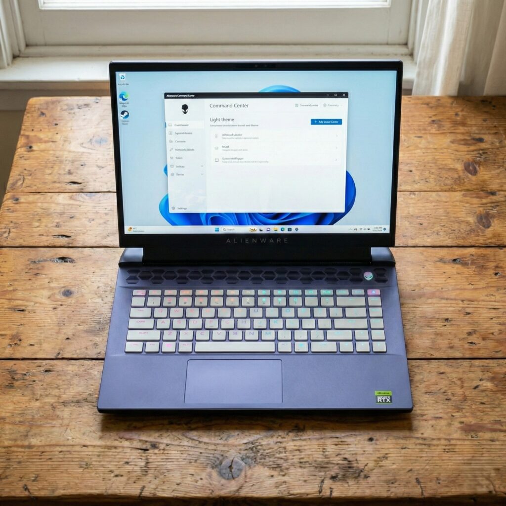 DELL ALIENWARE 16 AURORA AC16250 INTEL CORE 7 240H 16GB DDR5 RAM 1TB NVME SSD 16 INCH WQXGA IPS DISPLAY NVIDIA GEFORCE RTX 5050 8GB 2025 GAMING LAPTOP