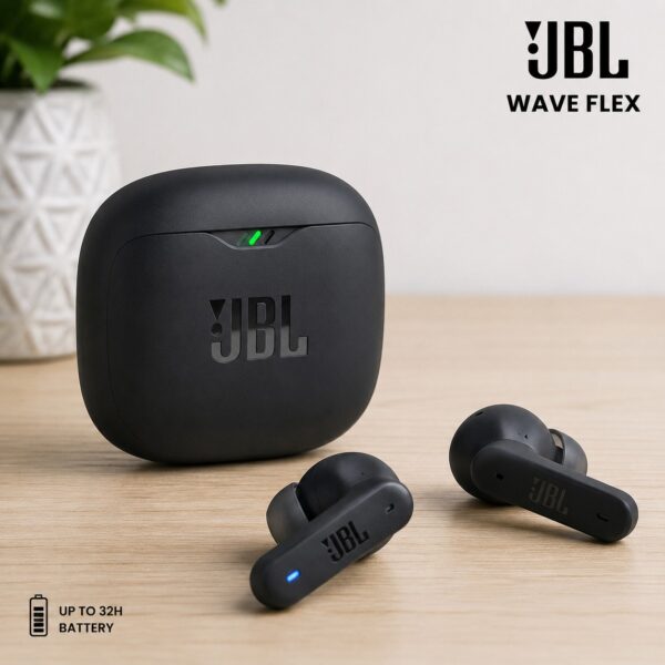 JBL Wave Flex True Wireless Earbuds | JBL Deep Bass | 32-Hour Battery | Bluetooth 5.2