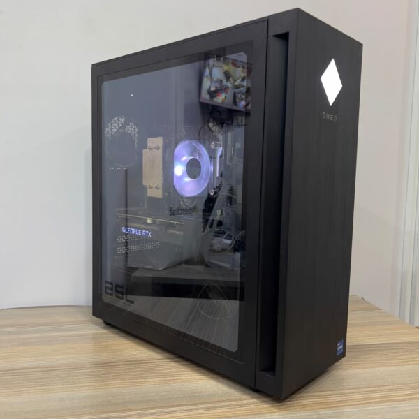 HP OMEN 25L GT15 GAMING TOWER | INTEL CORE i7-12400F | NVIDIA RTX 2060 Ti 8GB | 16GB RAM | 512GB SSD + 1TB HDD | KEYBOARD & MOUSE BUNDLE | Gaming Desktop | Intel Core i7-12400F | 16GB RAM | 512GB | RTX 2060 Ti