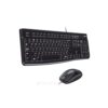 Logitech MK120 | Keyboard and Mouse Combo | Wired USB | Full-Size Spill-Resistant Design image 4