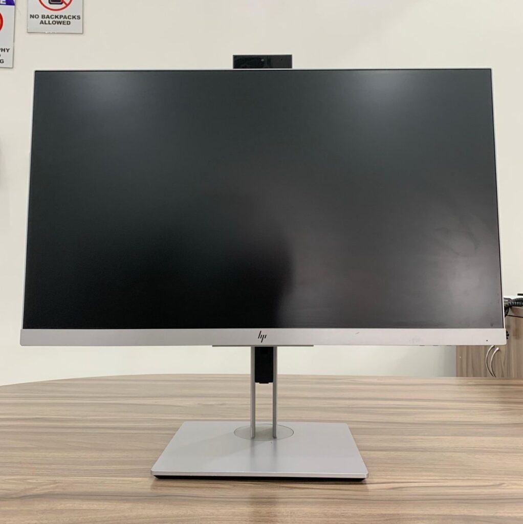 HP 24 INCH MONITOR ELITE DISPLAY E243D CAMERA ,DISPLAY,HDMI AND VGA | Monitor | 24-inch Display | Full HD | IPS