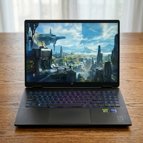 HP OMEN Slim 16 AN0075CL Intel Core Ultra 9 285H 32GB DDR5 RAM 1TB PCIe Gen4 NVMe SSD 16 Inch WUXGA 144Hz Display NVIDIA GeForce RTX 5070 8GB 2025 Gaming Laptop For AAA Gaming Streaming And Content Creation