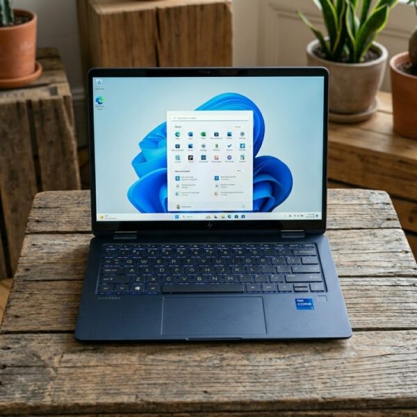 HP OmniBook X Flip 14-fm0013dx | 2 In 1 AI Laptop | Intel Core Ultra 5 226V | 16GB RAM | 512GB SSD | 14 Inch WUXGA Touchscreen | Windows 11 Home | Atmospheric Blue | Kenya
