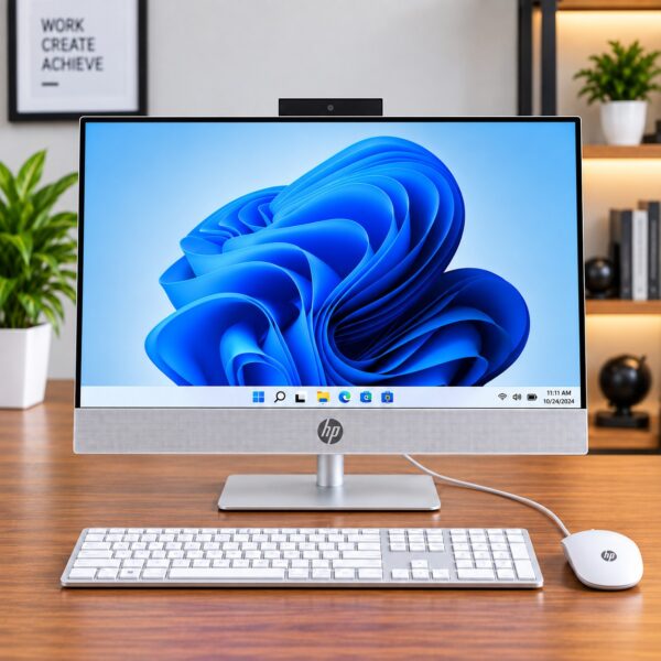 HP 24 All-in-One Desktop | Intel Core i5 13th Gen | 8GB DDR4 RAM | 512GB NVMe SSD | 23.8-Inch FHD Touchscreen | Windows 11 Pro | Nairobi Kenya