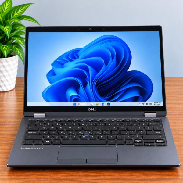 Dell Latitude 5300 2-in-1 Business Laptop | Intel Core i7-8665U 8th Gen | 8GB RAM | 256GB SSD | 13.3-Inch FHD Touchscreen | 360° Convertible