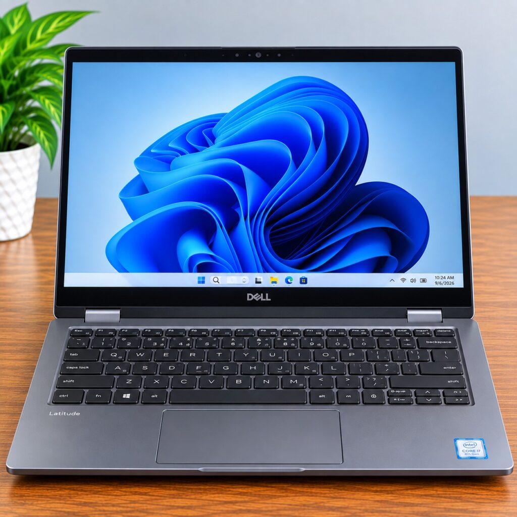 Dell Latitude 7400 2-in-1 Business Laptop | Intel Core i7-8665U 8th Gen | 16GB RAM | 512GB NVMe SSD | 14-Inch FHD Touchscreen | 360° Convertible