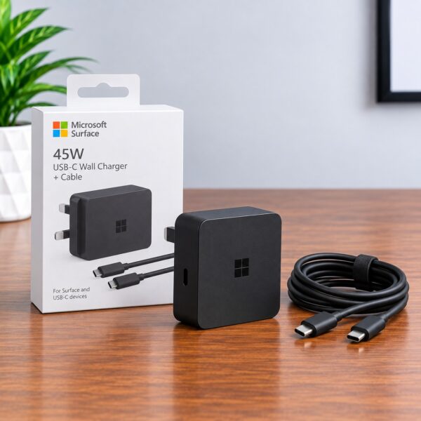 Microsoft Surface 45W USB-C Wall Charger | USB Power Delivery | Detachable USB-C Cable Included | Nairobi Kenya