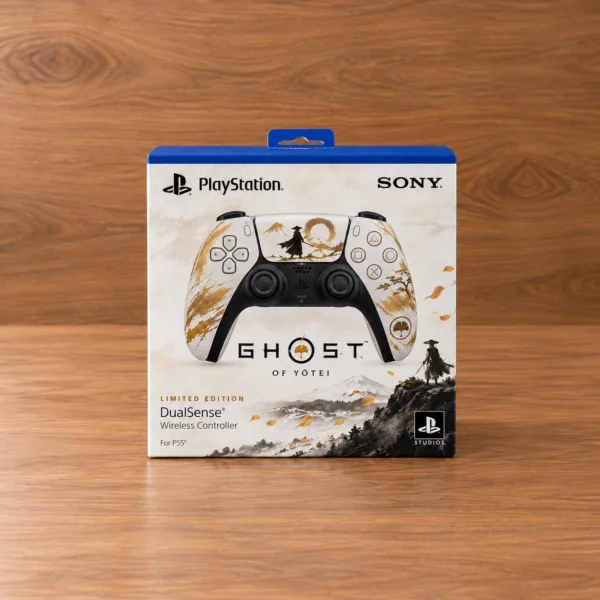 Sony PS5 DualSense Wireless Controller – Ghost of Yōtei Gold Limited Edition (New)