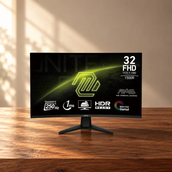 MSI MAG 32C6X 31.5 Inch Curved Gaming Monitor FHD 250Hz 1ms VA 1500R Adaptive Sync New Nairobi Kenya