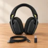 Logitech G435 LIGHTSPEED Wireless Bluetooth Gaming Headset, Black (New) image 2