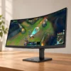 HP OMEN 34c 34" UWQHD 165Hz Curved Gaming Monitor (New) image 2