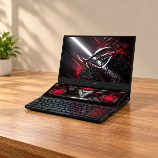 ASUS ROG Zephyrus Duo 15 SE Ryzen 9 5900HX, RTX 3080 16GB, 16GB, 1TB SSD, 15.6" FHD (Refurbished)