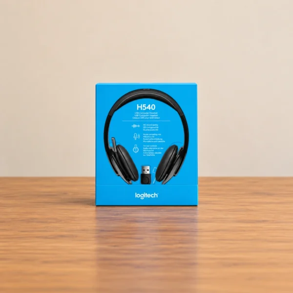 Logitech H540 USB-A Stereo Headset with Noise-Cancelling Mic (New)