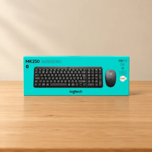 Logitech MK250 Bluetooth Wireless Keyboard and Mouse Combo (New)